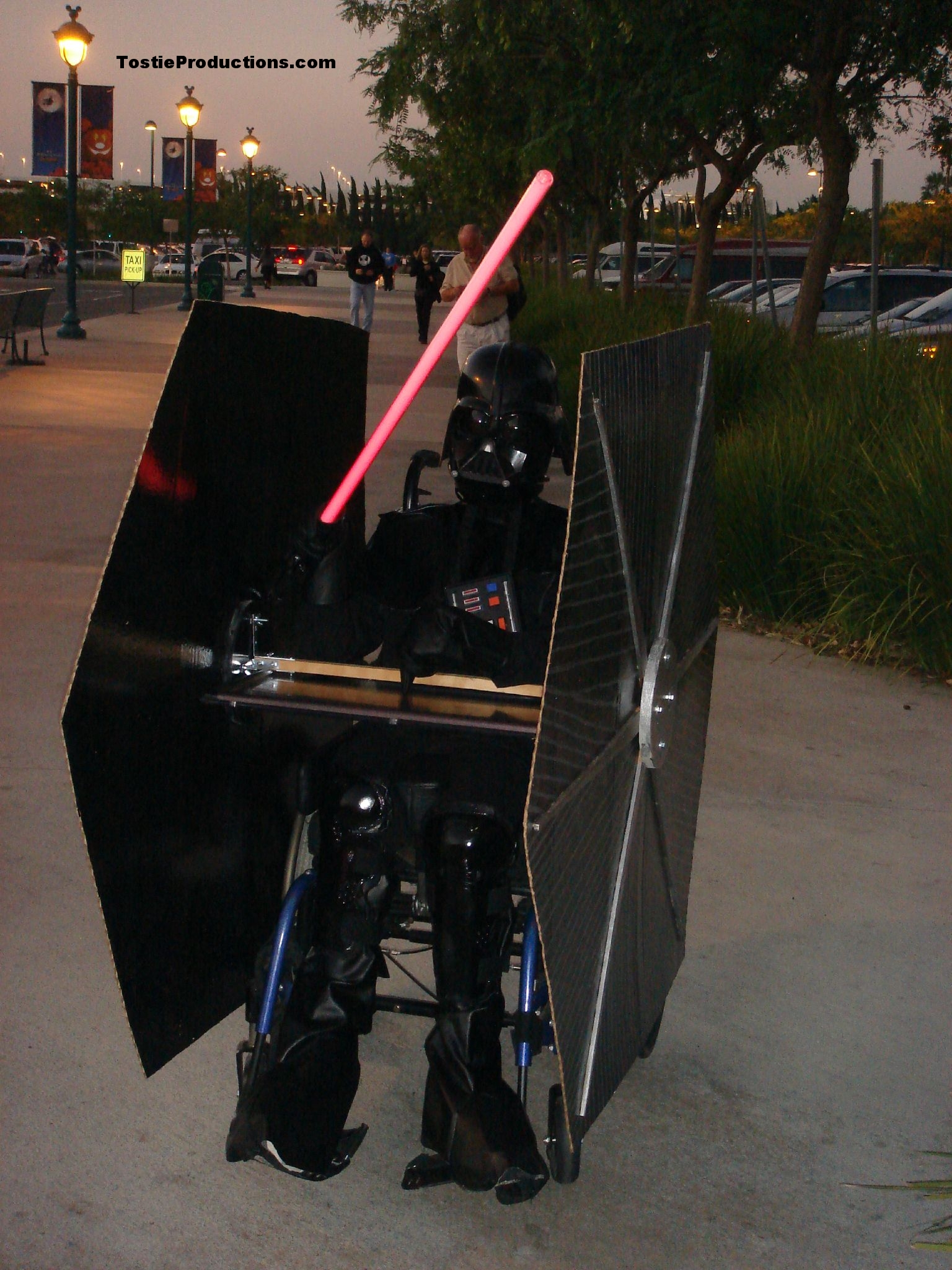 Darth Vader Wheelchair Costume