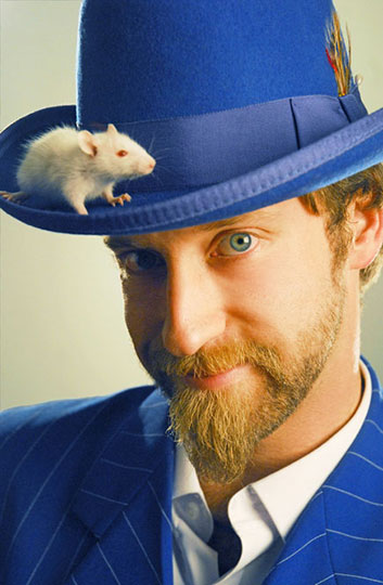 Josh Blue with mouse